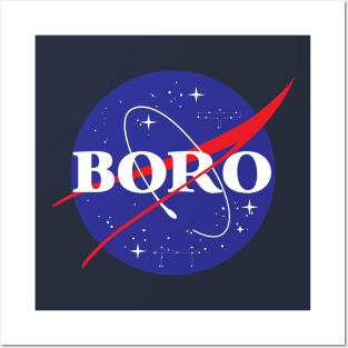 Nasa Parody: Boro Posters and Art